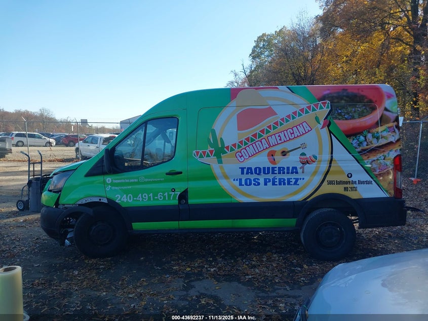 2015 Ford Transit-250 VIN: 1FTNR1CM4FKA52566 Lot: 43692237