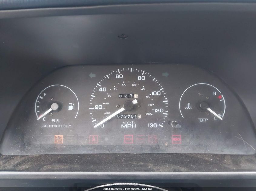 1992 Hyundai Excel Gs VIN: KMHVD32J7NU157375 Lot: 43692256