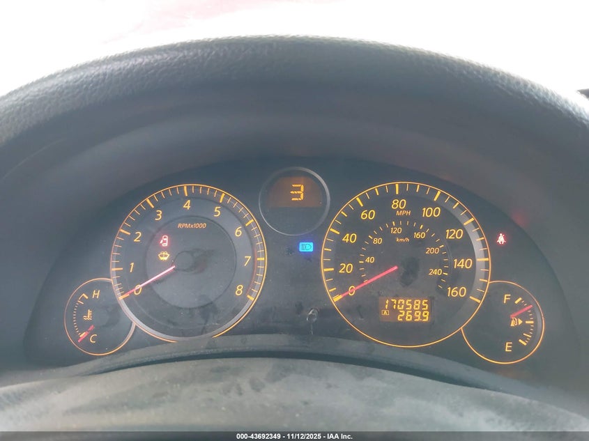 2005 Infiniti G35 VIN: JNKCV54E45M404452 Lot: 43692349