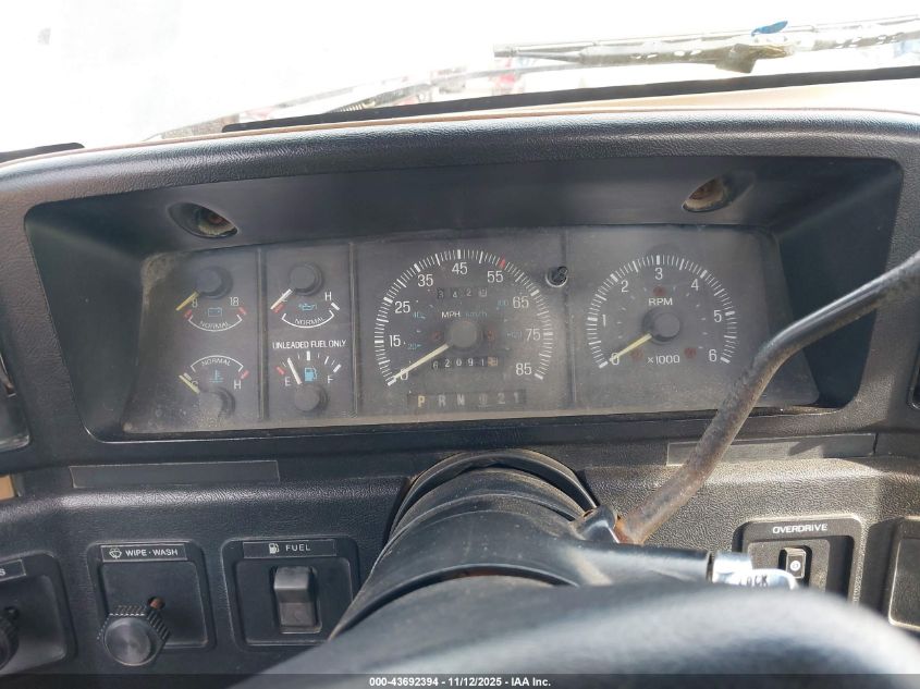 1990 Ford F250 VIN: 2FTHF25H9LCB24325 Lot: 43692394