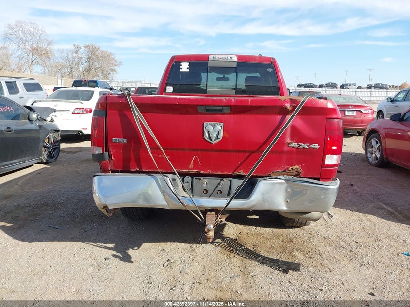 2009 Dodge Ram 1500 Slt/Sport/Trx VIN: 1D3HV18T69S782452 Lot: 43692397