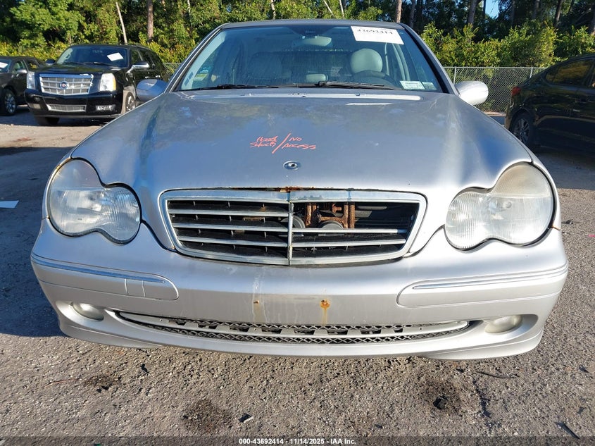 2004 Mercedes-Benz C 230 Kompressor Sport/Sport VIN: WDBRF40J34F473060 Lot: 43692414