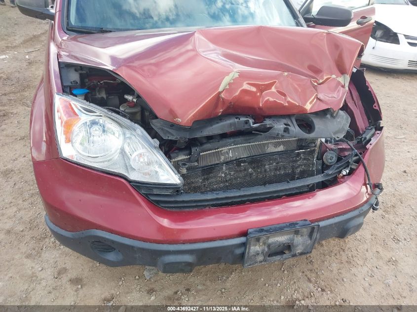 2008 Honda Cr-V Lx VIN: JHLRE48378C050762 Lot: 43692427