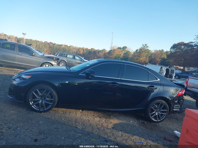 2016 Lexus Is 200T VIN: JTHBA1D25G5015791 Lot: 43692428