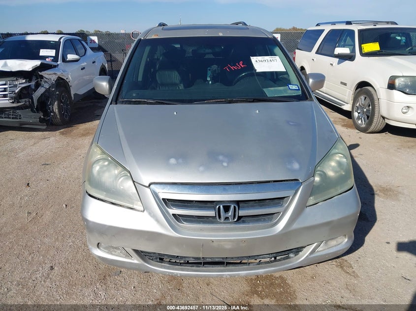 2006 Honda Odyssey Touring VIN: 5FNRL38856B034357 Lot: 43692457