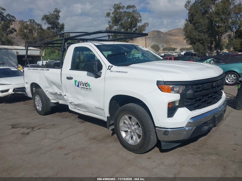 2022 CHEVROLET SILVERADO 1500 2WD  LONG BED WT - 3GCNAAED5NG665967