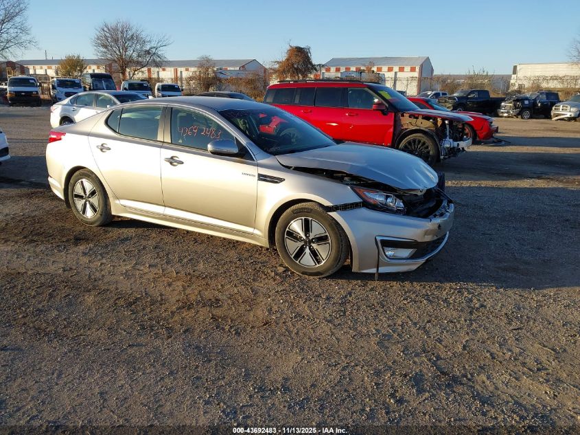 2013 KIA OPTIMA HYBRID LX - KNAGM4AD9D5053460