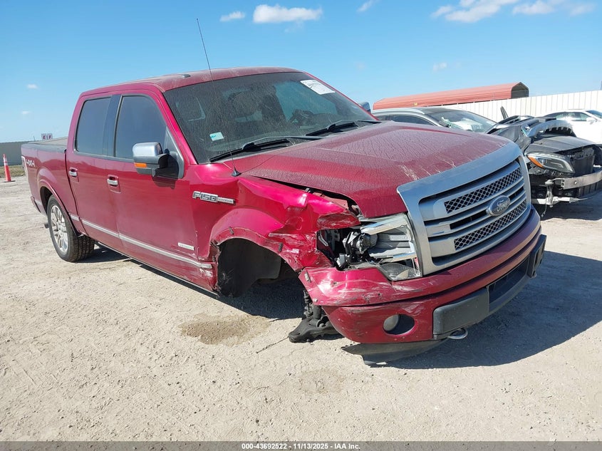 2014 FORD F-150 PLATINUM - 1FTFW1ET4EFA13131