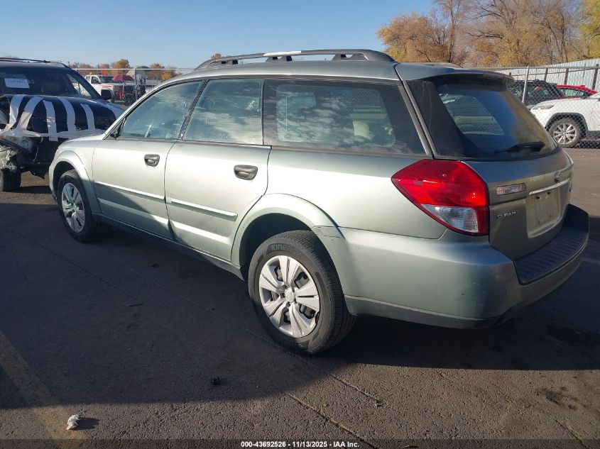 4S4BP60CX96340215 2009 SUBARU OUTBACK photo no. 3
