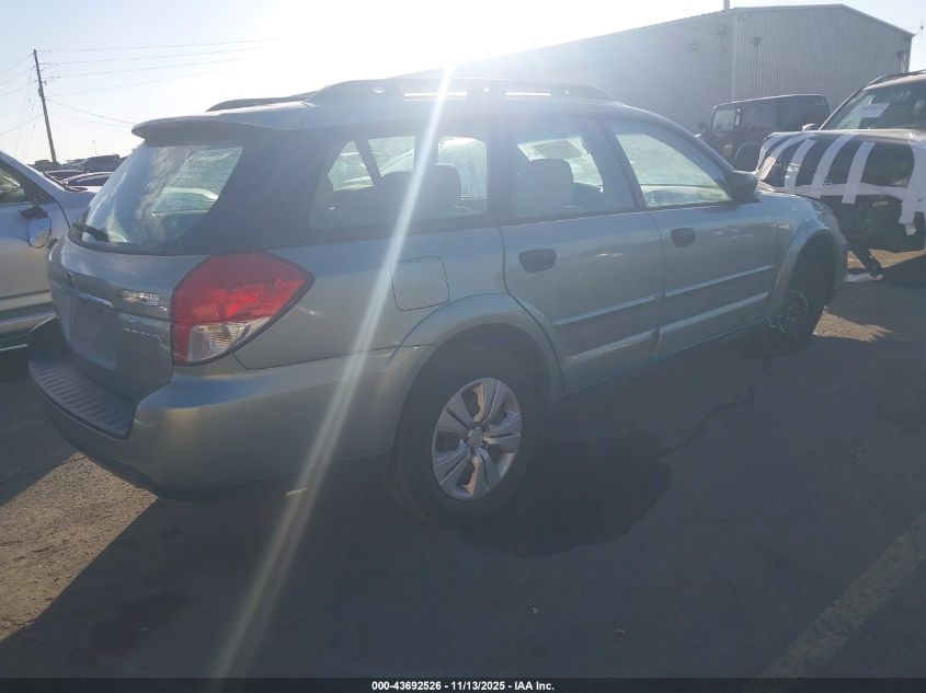 4S4BP60CX96340215 2009 SUBARU OUTBACK photo no. 4