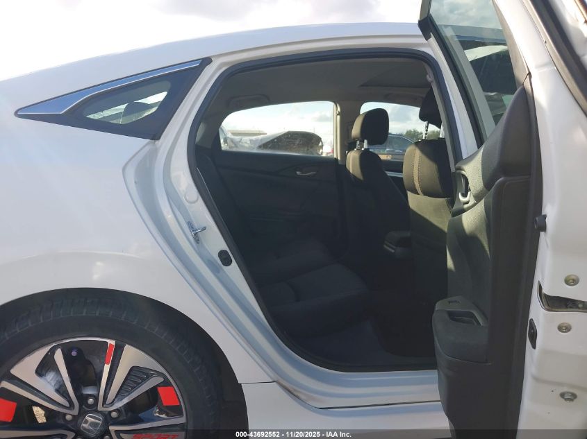 2018 Honda Civic Ex-T VIN: JHMFC1F37JX032279 Lot: 43692552