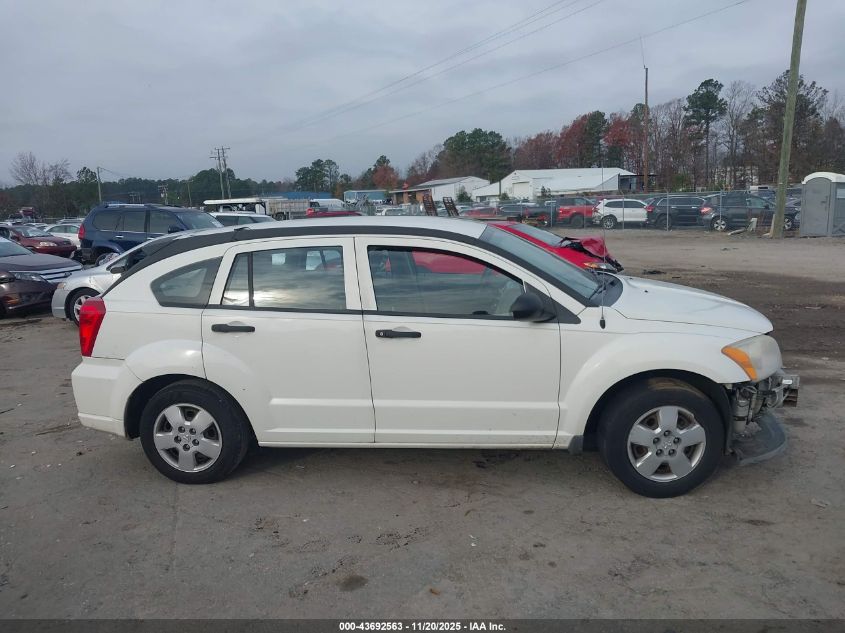 2007 Dodge Caliber VIN: 1B3HB28B57D315850 Lot: 43692563