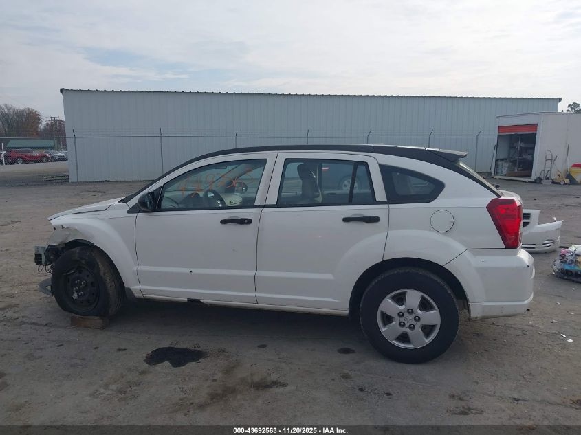 2007 Dodge Caliber VIN: 1B3HB28B57D315850 Lot: 43692563