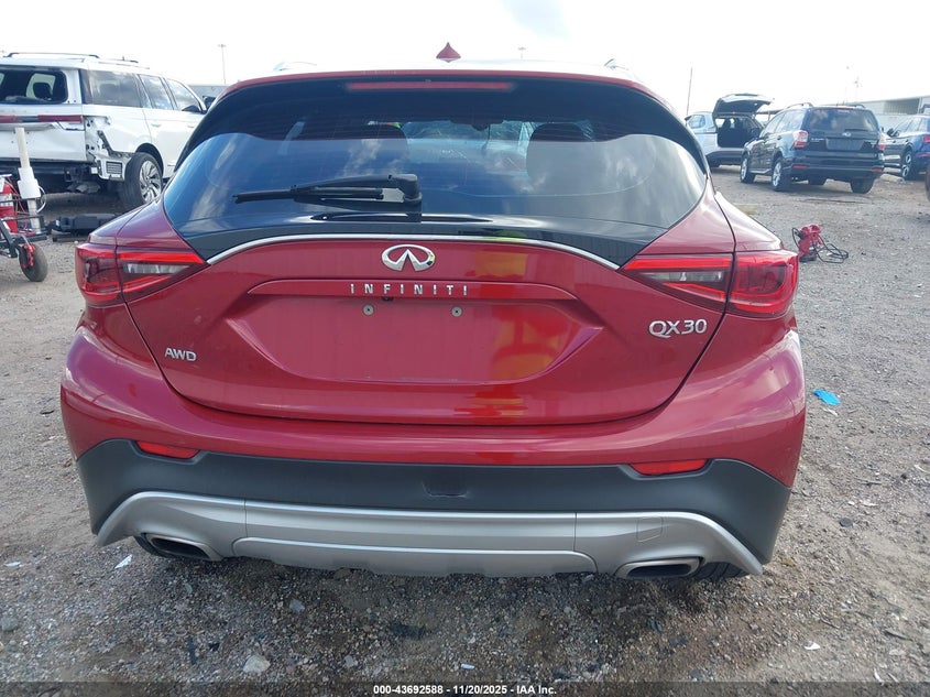 2018 Infiniti Qx30 Luxury VIN: SJKCH5CR7JA060668 Lot: 43692588