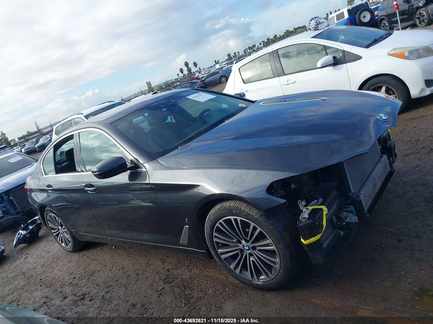 2019 BMW 530E Iperformance VIN: WBAJA9C50KB254244 Lot: 43692621