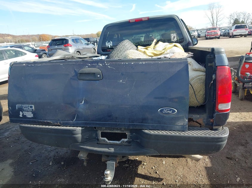 2001 Ford F-150 Lariat/Xl/Xlt VIN: 1FTPX18L21NA92554 Lot: 43692623