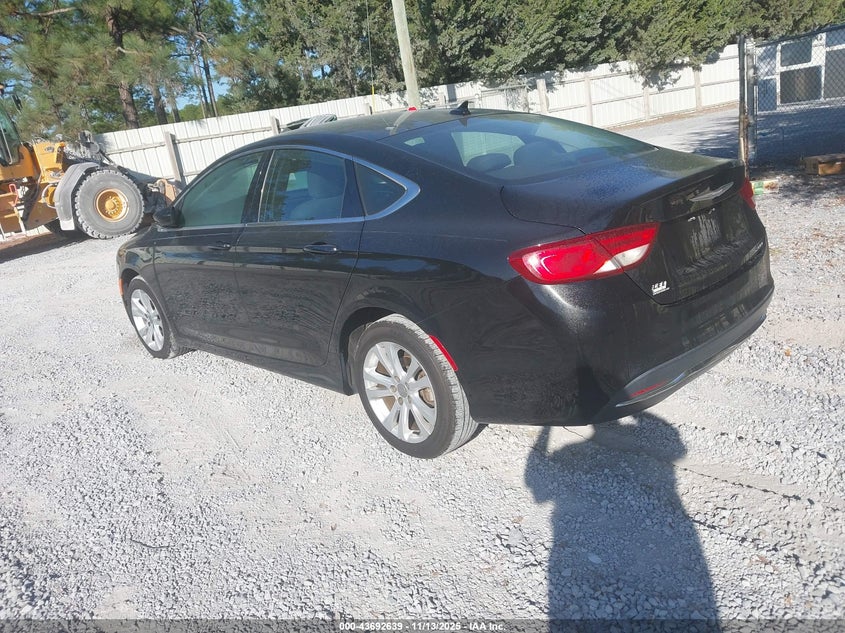 Vin: 1c3cccab6gn165400, lot: 44187932, chrysler 200 limited 20163
