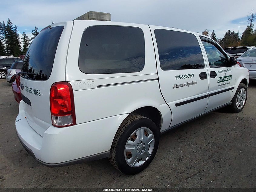 1GBDV13W08D205755 2008 CHEVROLET UPLANDER photo no. 4