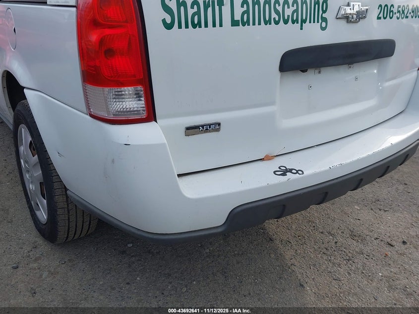 2008 Chevrolet Uplander Cargo VIN: 1GBDV13W08D205755 Lot: 43692641