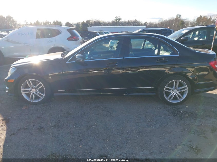 2013 Mercedes-Benz C 300 Sport 4Matic VIN: WDDGF8AB1DR280823 Lot: 43692645