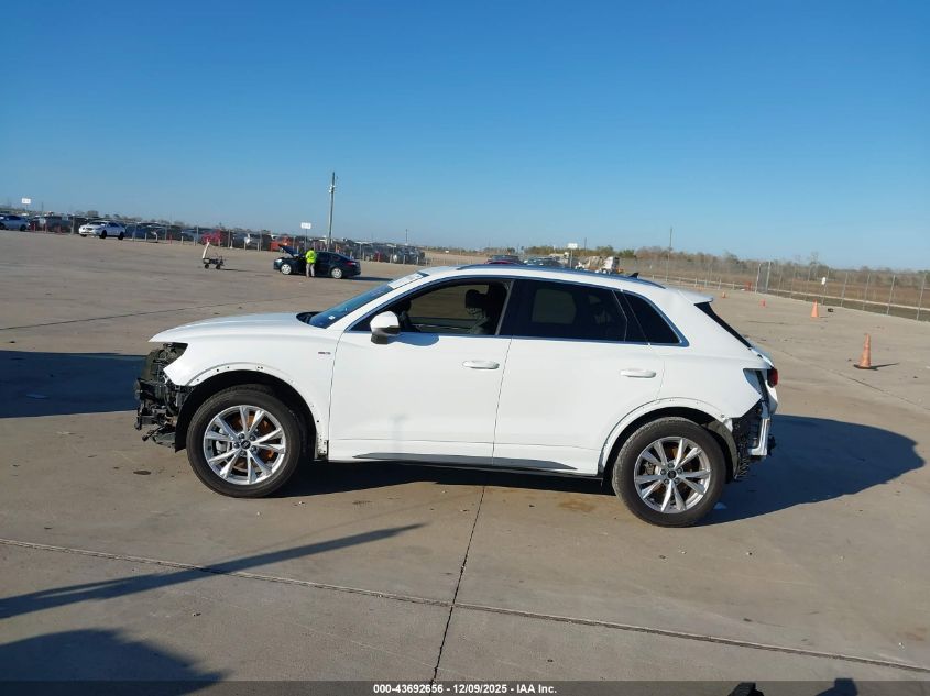 2024 Audi Q3 Premium 45 Tfsi S Line Quattro Tiptronic VIN: WA1DECF31R1087849 Lot: 43692656