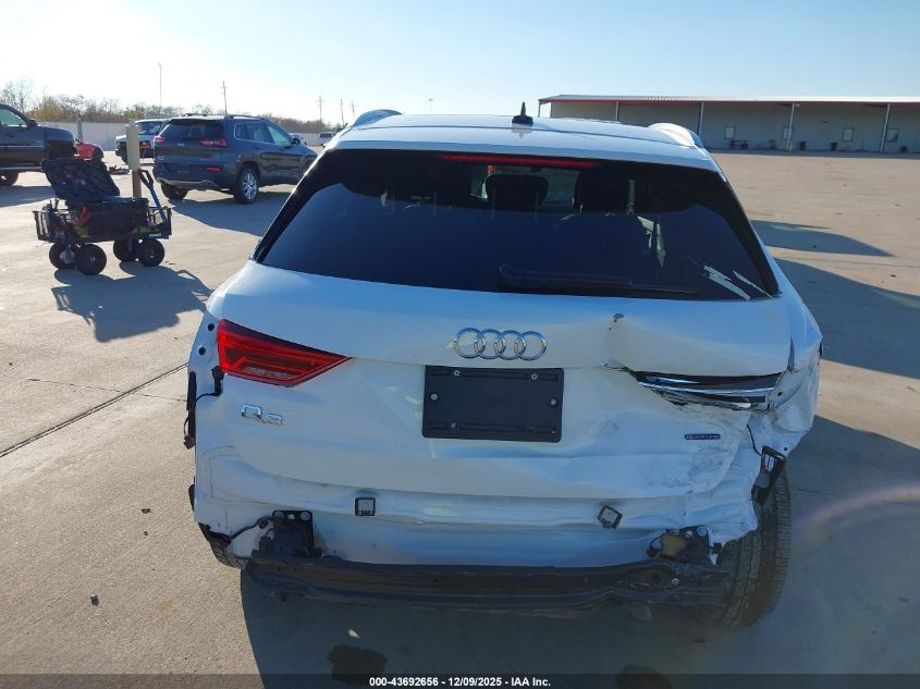 2024 Audi Q3 Premium 45 Tfsi S Line Quattro Tiptronic VIN: WA1DECF31R1087849 Lot: 43692656