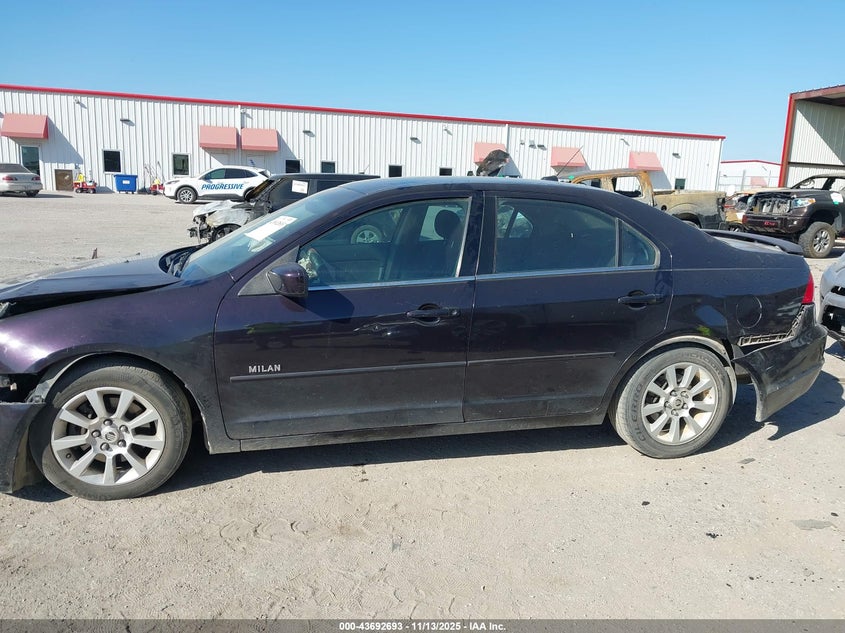 2007 Mercury Milan I4 VIN: 3MEHM07Z37R654012 Lot: 43692693