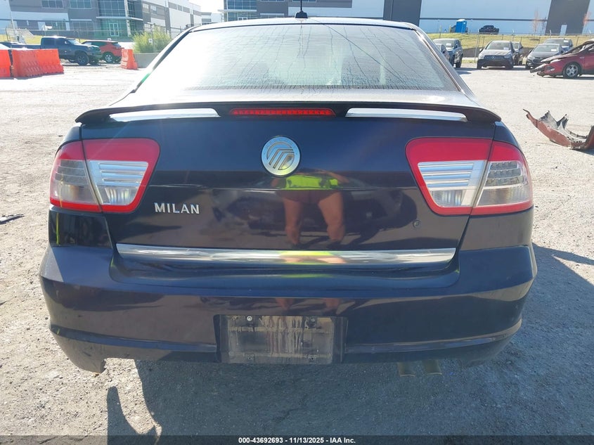 2007 Mercury Milan I4 VIN: 3MEHM07Z37R654012 Lot: 43692693