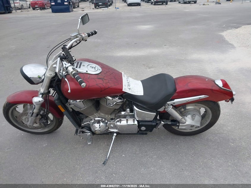 2002 Honda Vtx1800 C VIN: 1HFSC46012A003989 Lot: 43692701