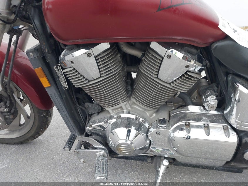 2002 Honda Vtx1800 C VIN: 1HFSC46012A003989 Lot: 43692701