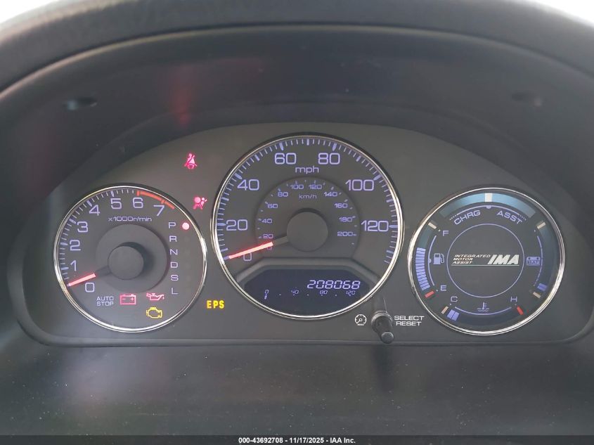 2005 Honda Civic Hybrid VIN: JHMES96605S024941 Lot: 43692708