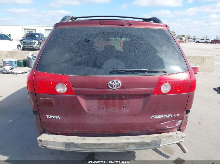 2009 Toyota Sienna Le VIN: 5TDZK23C89S282045 Lot: 43692755