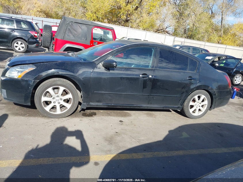 2007 Nissan Maxima 3.5 Sl VIN: 1N4BA41E97C809518 Lot: 43692761