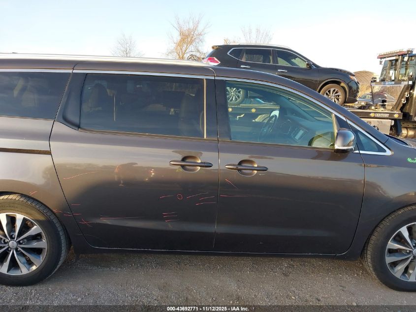 2018 KIA SEDONA SX KNDMC5C11J6389689
