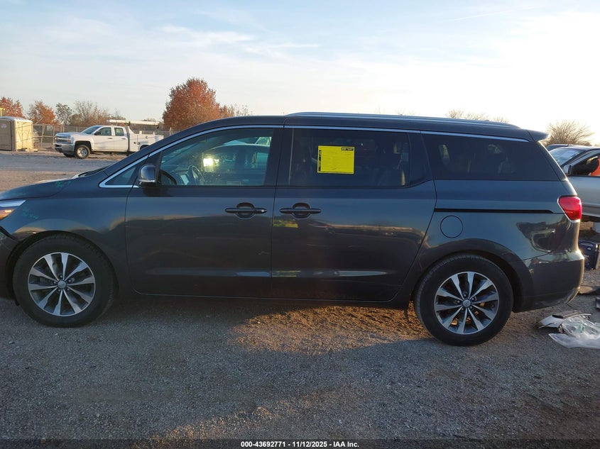 2018 KIA SEDONA SX KNDMC5C11J6389689