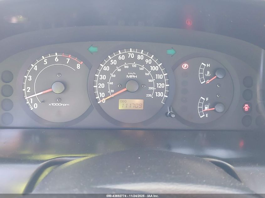 2002 Kia Spectra Ls VIN: KNAFB121225190970 Lot: 43692774