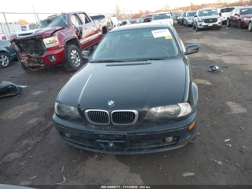 2002 BMW 325Ci VIN: WBABN334X2JW52242 Lot: 43692777