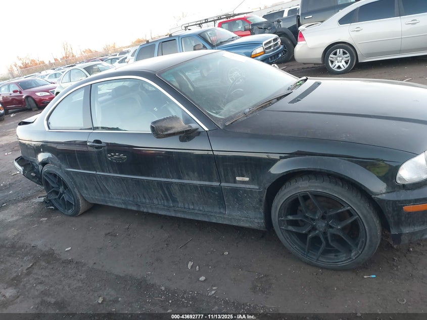 2002 BMW 325Ci VIN: WBABN334X2JW52242 Lot: 43692777