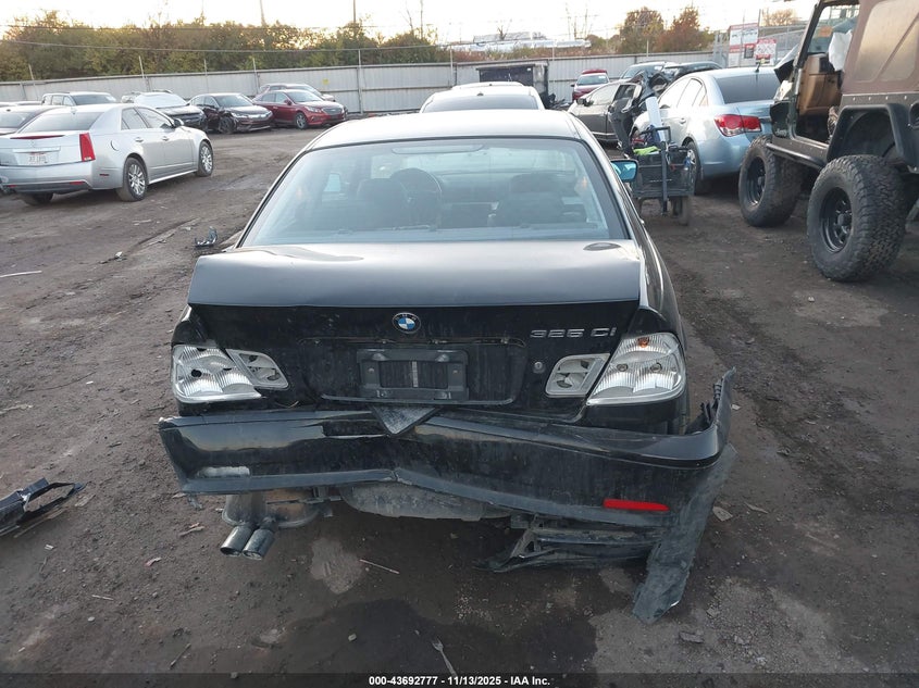 2002 BMW 325Ci VIN: WBABN334X2JW52242 Lot: 43692777