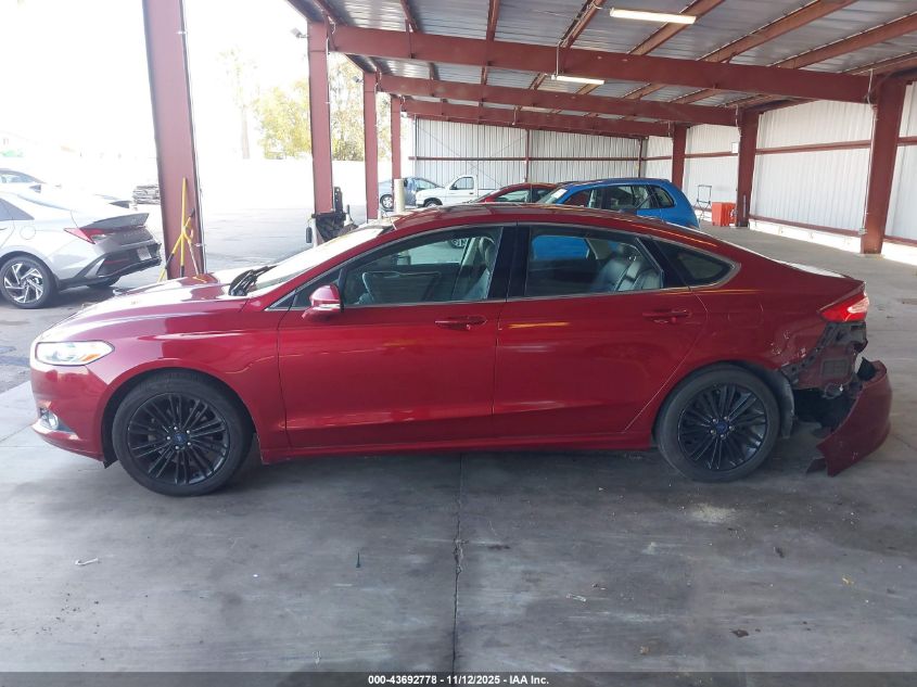 2016 Ford Fusion Se VIN: 3FA6P0HD0GR306015 Lot: 43692778