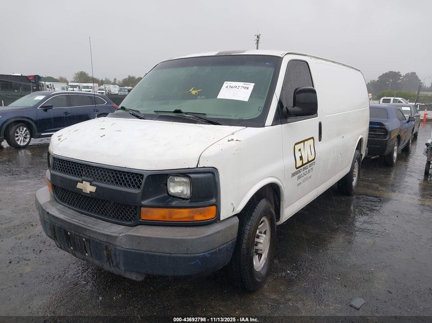 2009 Chevrolet Express 2500 Work Van VIN: 1GCGG25CX91156286 Lot: 43692798