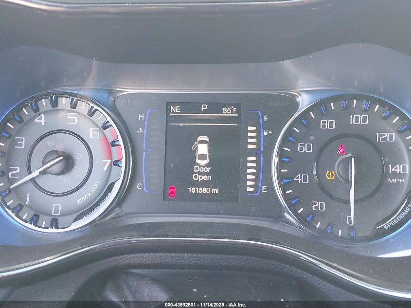 2016 Chrysler 200 S VIN: 1C3CCCBB5GN177665 Lot: 43692801