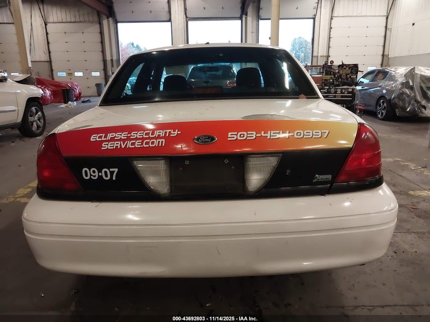 2009 Ford Crown Victoria Police/Police Interceptor VIN: 2FAHP71V79X143632 Lot: 43692803