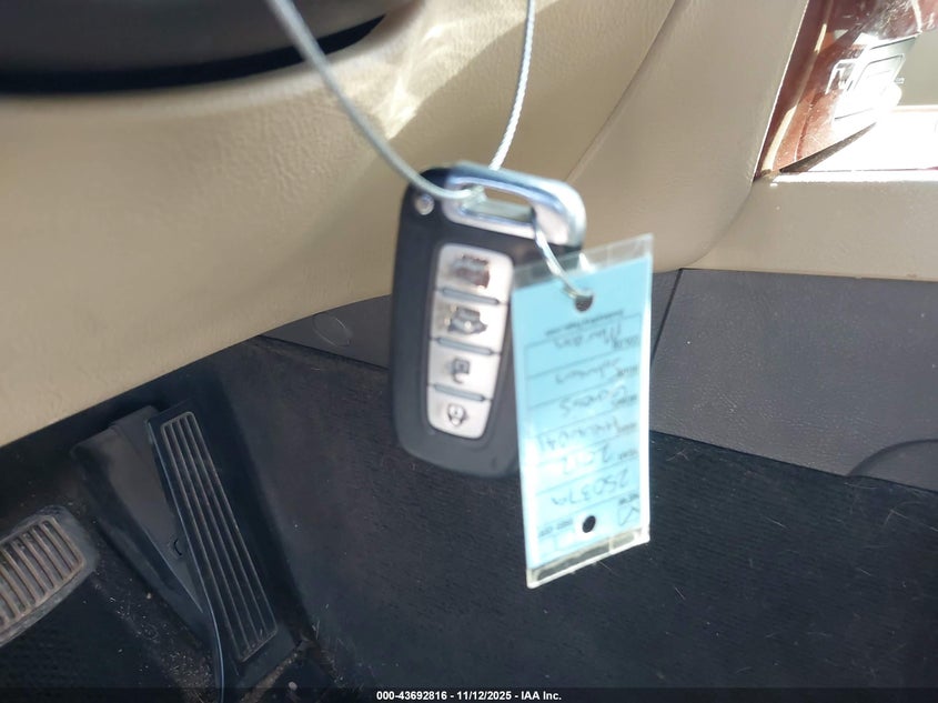 2012 Hyundai Genesis 3.8 VIN: KMHGC4DD7CU195579 Lot: 43692816