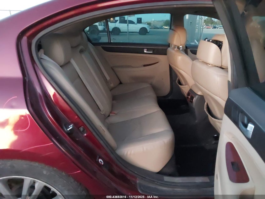 2012 Hyundai Genesis 3.8 VIN: KMHGC4DD7CU195579 Lot: 43692816