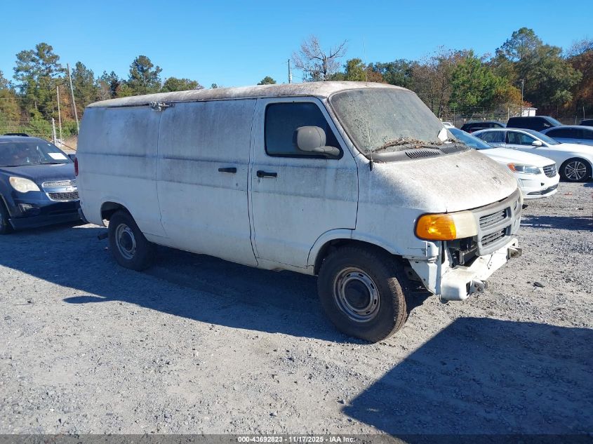 2002 Dodge Ram Van 3500 Conversion