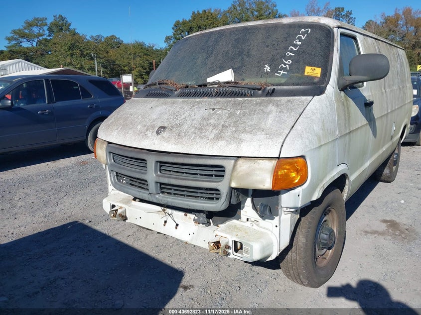 2002 Dodge Ram Van 3500 Conversion VIN: 2B7KB31Z92K128000 Lot: 43692823