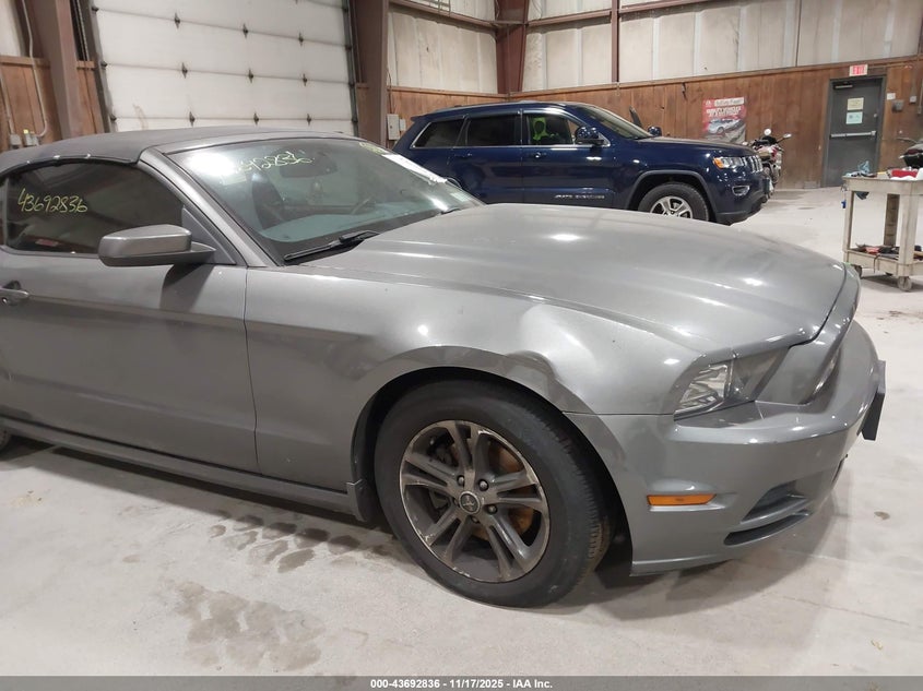 2013 Ford Mustang V6 Premium VIN: 1ZVBP8EM0D5250164 Lot: 43692836