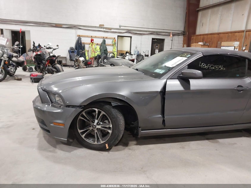 2013 Ford Mustang V6 Premium VIN: 1ZVBP8EM0D5250164 Lot: 43692836
