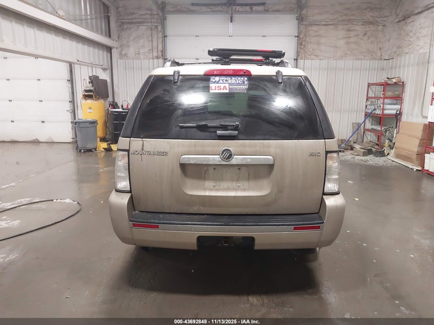 2006 Mercury Mountaineer Luxury VIN: 4M2EU47E36UJ17599 Lot: 43692848